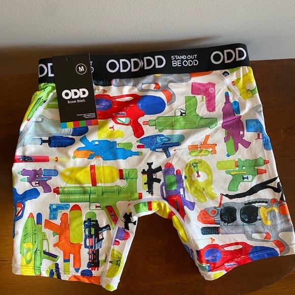 ODD Watergun Vibrant Multi-Colored Boxer Briefs - Picture 2 of 4